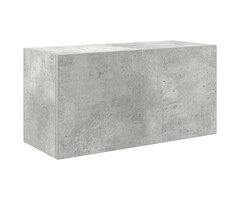 Vidaxl Meuble mural de salle de bain gris béton - 33% de remise