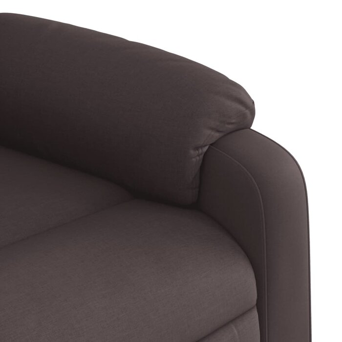 Vidaxl Fauteuil inclinable marron foncé - 35% de remise