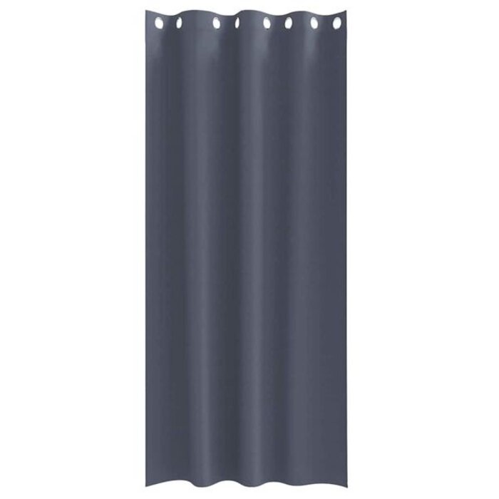 Vidaxl Lot de 2 rideaux occultants Antraciet M, 260x140 cm - 30% de remise