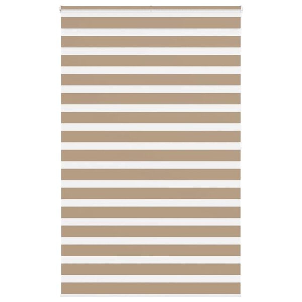 Vidaxl Store enrouleur jour nuit 150x200cm Crème - 33% de remise