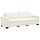 Canapé 3 places velours crème 220 cm - 35% de remise