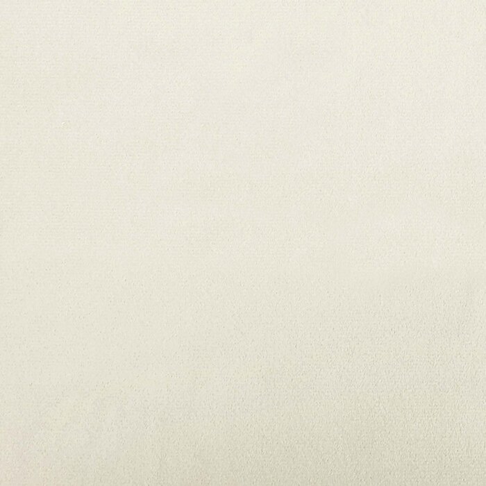 Vidaxl Canapé 3 places velours crème 220 cm - 35% de remise