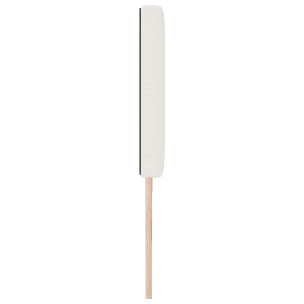 Vidaxl Tête de lit crème 200 cm coton - 34% de remise