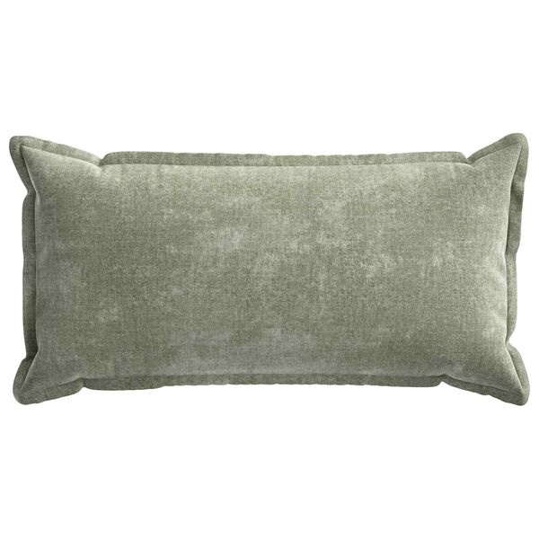 Vidaxl Lot de 2 housses de coussin 40x80cm, tissu chenille vert - 31% de remise
