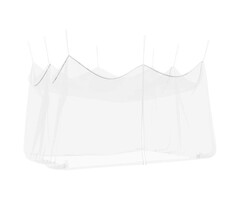 Vidaxl Moustiquaire de jardin rectangulaire 3x4,5m - Blanche - 32% de remise