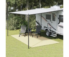Vidaxl Tapis de sol pour tente 4 x 2,5 m crème - 29% de remise