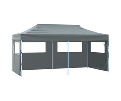 Vidaxl Tonnelle pliante 3x6m anthracite - 35% de remise