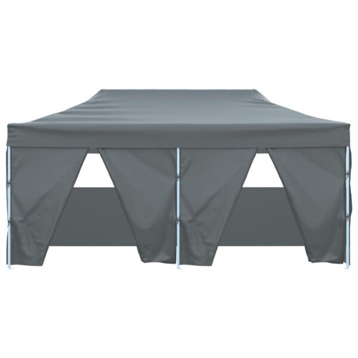 Vidaxl Tonnelle pliante 3x6m anthracite - 35% de remise