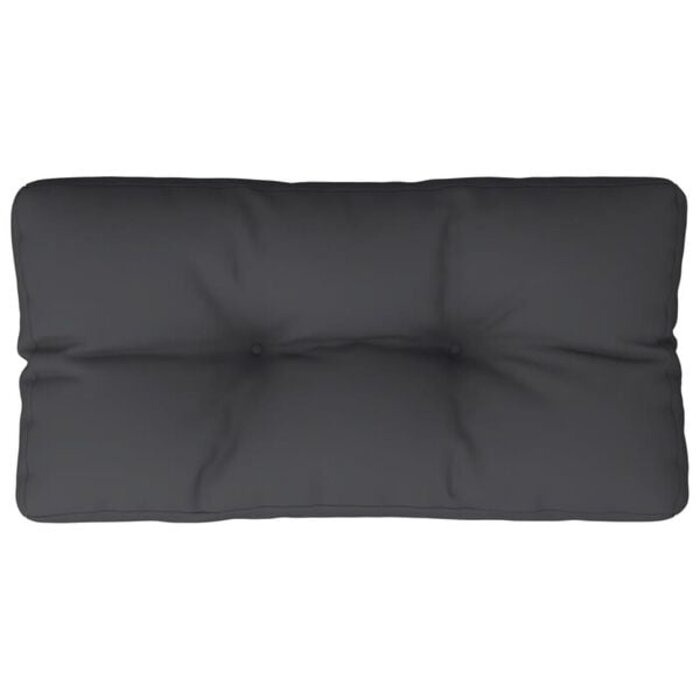 Vidaxl Coussin pour palette 70x40x12 cm noir - 31% de remise