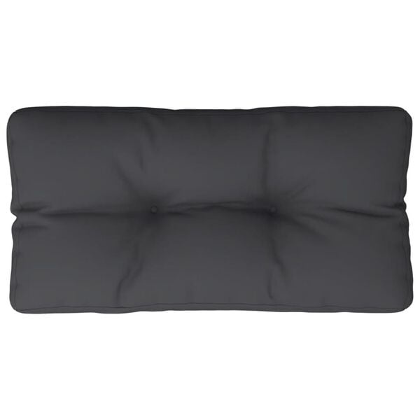 Vidaxl Coussin pour palette 70x40x12 cm noir - 31% de remise