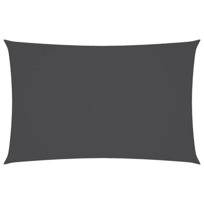 Vidaxl Voile d'ombrage rectangulaire 2,5x5 m Anthracite - 33% de remise