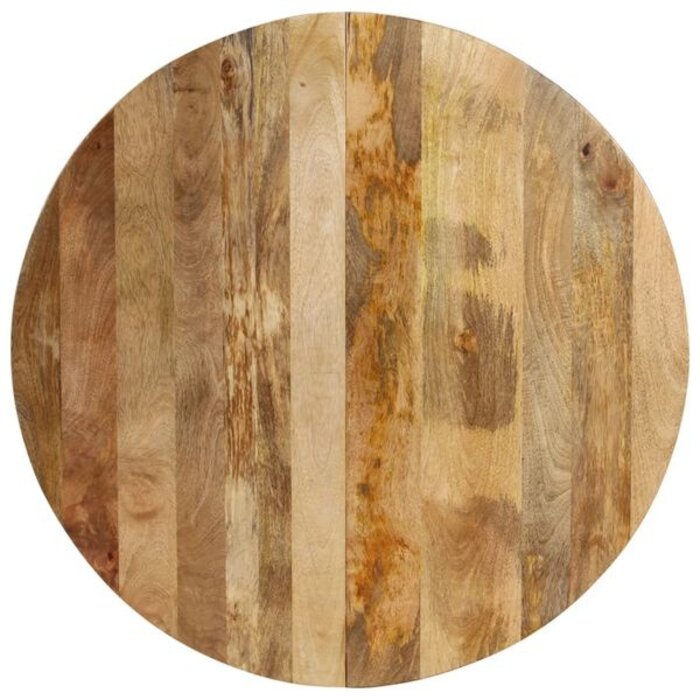 Vidaxl Table à manger bois de manguier 110cm - 35% de remise