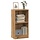Bibliothèque Chêne Artisanal 40x24x76cm - 30% de remise