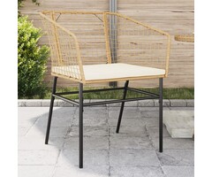 Vidaxl Lot de 2 chaises de jardin en rotin synthétique - 34% de remise