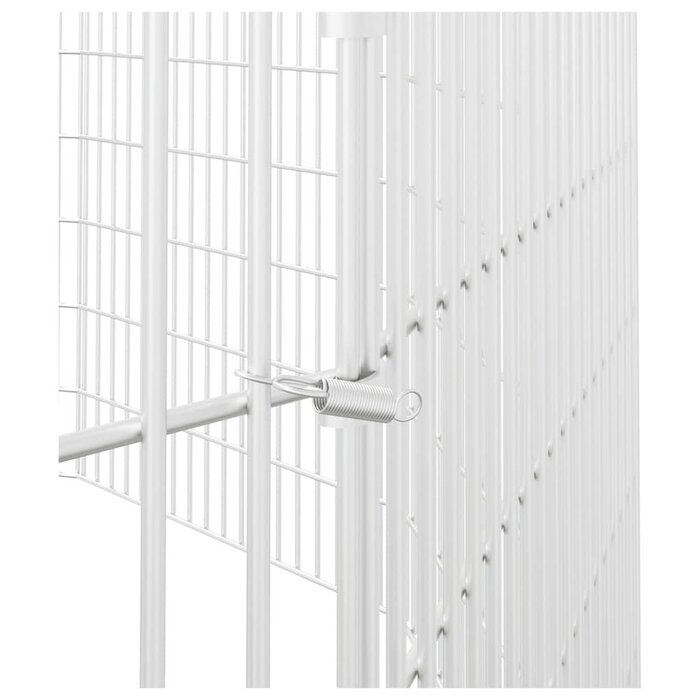 Vidaxl Enclos pour animaux 12 panneaux 54x80 cm en fer galvanisé - 33% de remise