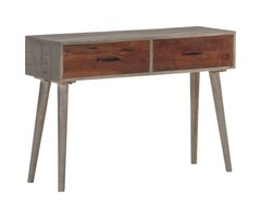 Vidaxl Table console en bois de manguier massif - 110 cm - 34% de remise