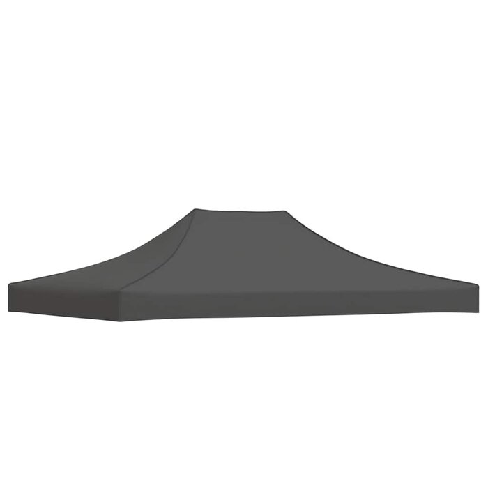 Vidaxl Toit de tonnelle 4x3 m Anthracite - Tissu Oxford - 32% de remise