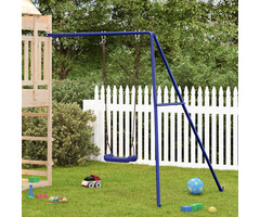 Vidaxl Balançoire de jardin pour enfants bleue - 33% de remise