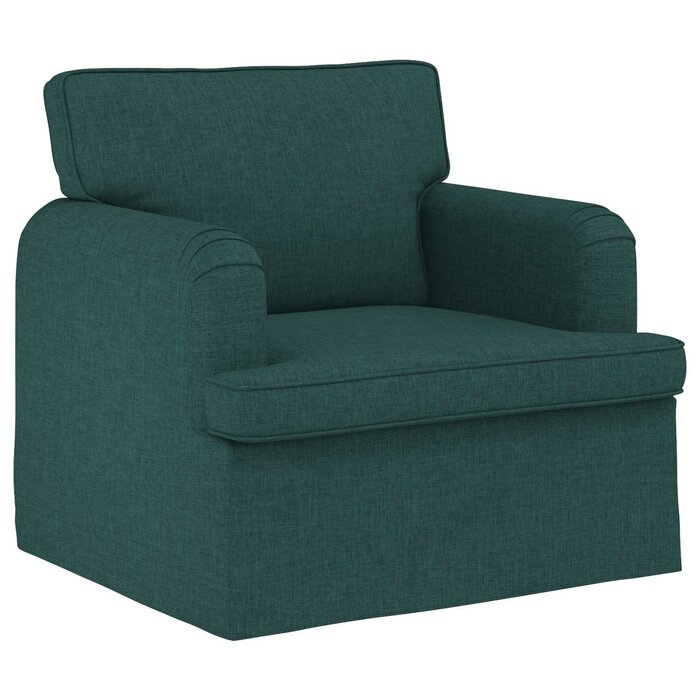 Vidaxl Fauteuil moderne vert foncé - 35% de remise