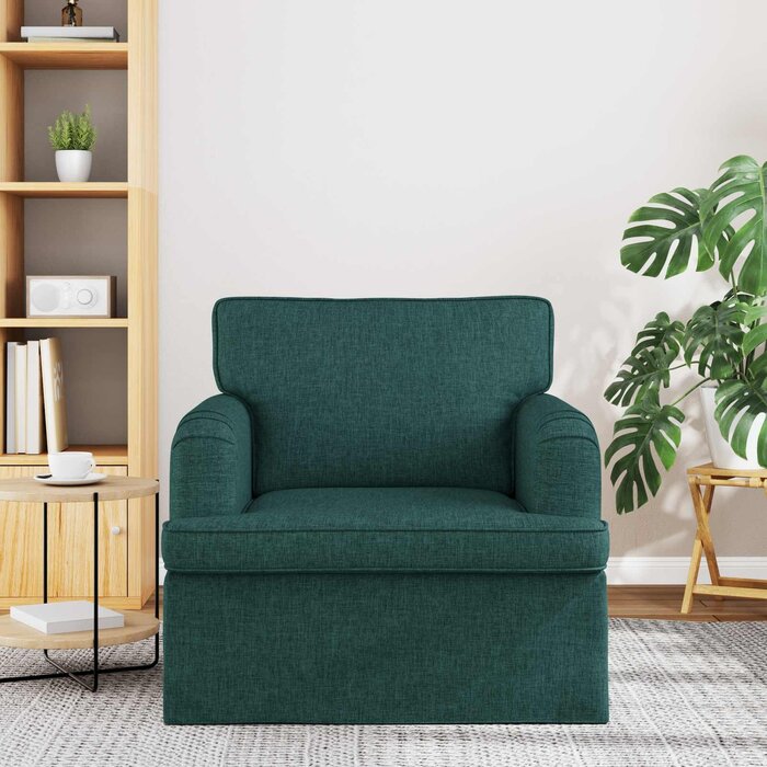 Vidaxl Fauteuil moderne vert foncé - 35% de remise