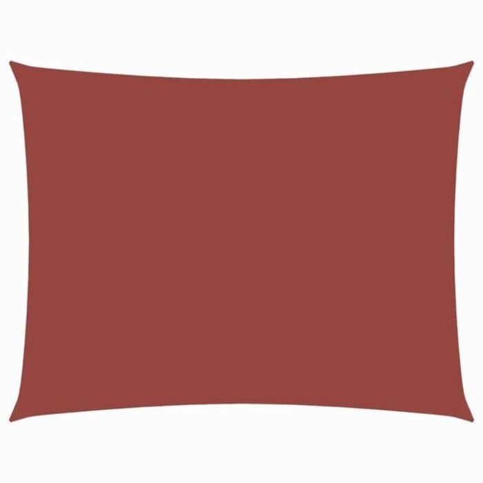 Vidaxl Voile d'ombrage rectangulaire 6 x 7 m Terracotta - 34% de remise
