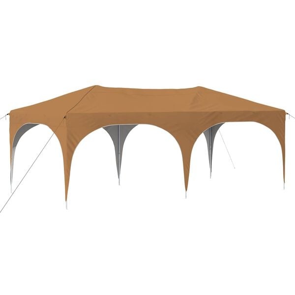 Vidaxl Tonnelle de réception beige 575cm - 35% de remise