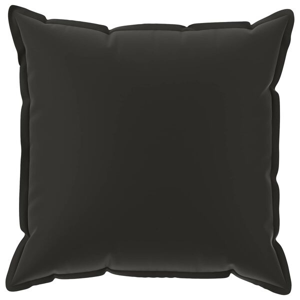 Vidaxl Lot de 6 housses de coussin 70x70 cm Noir - 32% de remise