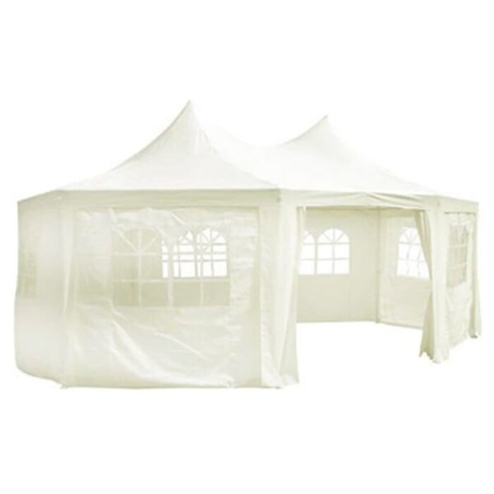 Vidaxl Bâche de rechange pour tente de réception 6x4,4m - Crème - 29% de remise