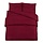 Parure de lit Bordeaux 135x200 cm - Microfibre - 30% de remise