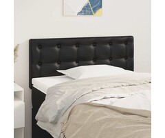 Vidaxl Tête de lit similicuir noir 100cm - 31% de remise