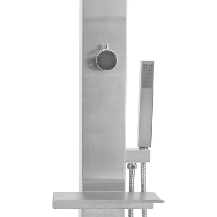 Douche de jardin en inox 210 cm - 35% de remise