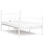 Cadre de lit en métal blanc 90x200 cm - 34% de remise