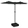 Parasol double toit LED 316x240 cm - Anthracite - 35% de remise