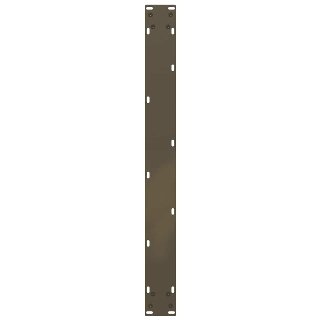 Vidaxl Pieds de table en U 80x72cm - Acier Naturel - 34% de remise