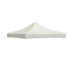 Vidaxl Toile de rechange pour tonnelle 3x3m Crème - 32% de remise