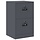 Caisson de bureau 2 tiroirs anthracite - 34% de remise