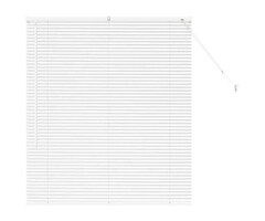 Vidaxl Store vénitien aluminium blanc 130x115cm - 31% de remise