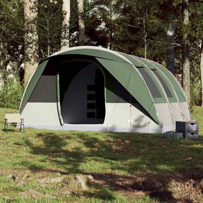 Vidaxl Tente tunnel familiale 7 places - 35% de remise - Vert