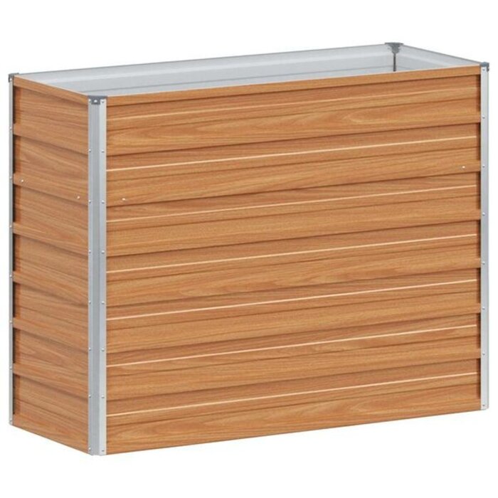 Vidaxl Jardinière surélevée acier galvanisé 100x40cm - 32% de remise