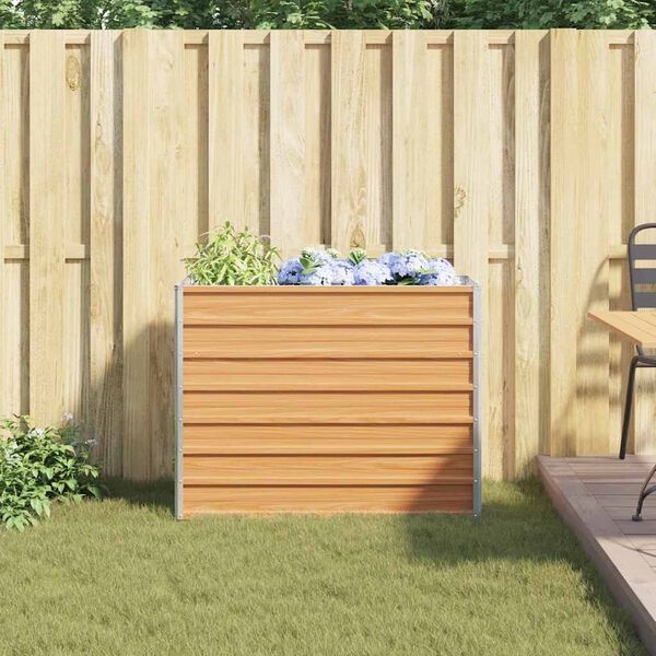Vidaxl Jardinière surélevée acier galvanisé 100x40cm - 32% de remise