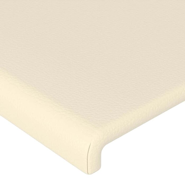 Vidaxl Tête de lit similicuir crème 90 cm - Déballé - 33% de remise