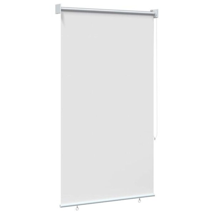 Vidaxl Store enrouleur extérieur blanc 100 x 230 cm - 32% de remise