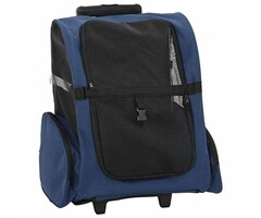 Vidaxl Chariot transport animal 3-en-1 bleu - 33% de remise