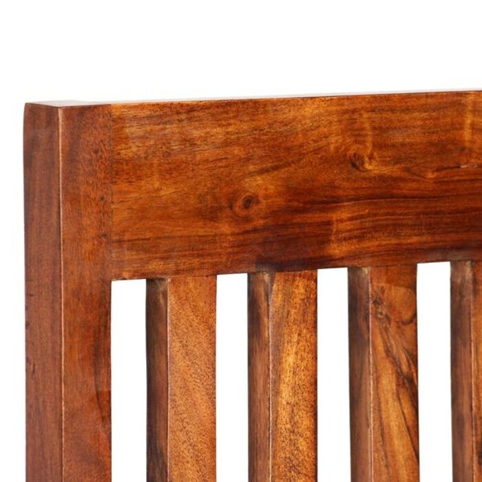 Vidaxl Lot de 2 chaises en bois d'acacia massif - Finition miel - 35% de remise
