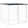 Poulailler en acier galvanisé 103x98x90 cm - 34% de remise