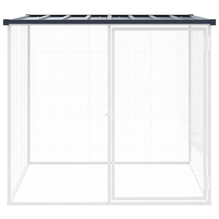 Vidaxl Poulailler en acier galvanisé 103x98x90 cm - 34% de remise