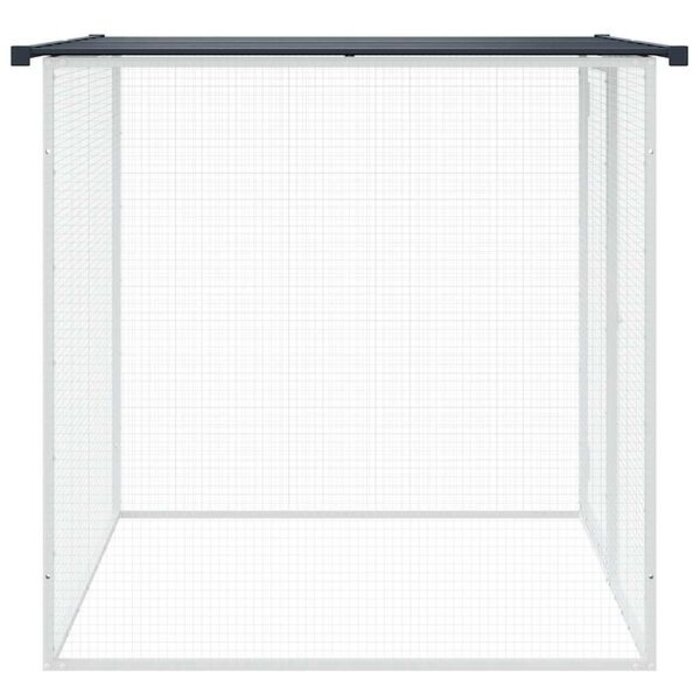 Vidaxl Poulailler en acier galvanisé 103x98x90 cm - 34% de remise