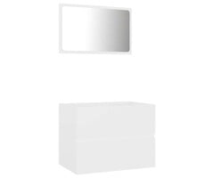 Vidaxl Ensemble meuble salle de bain Blanc Taille L - 32% de remise