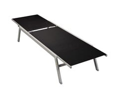 Vidaxl Bain de soleil XL Zwart grijs - 34% de remise