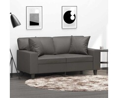Vidaxl Lot de 2 coussins décoratifs 40x40 cm gris - 21% de remise